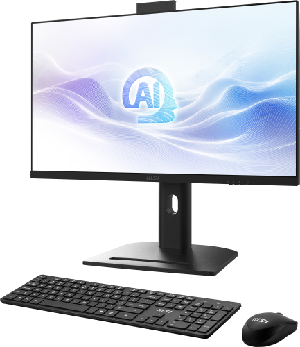 MSI AIO MODERN AM273Q AI 1UM-055ES. 27” IPS 2560x1440 (WQHD) 100HZ. INTEL ULTRA 7 155H. INTEL IRIS XE GRAPHICS.DDR5 32GB (16G*2). W11 PRO. NEGRO - imagen 3