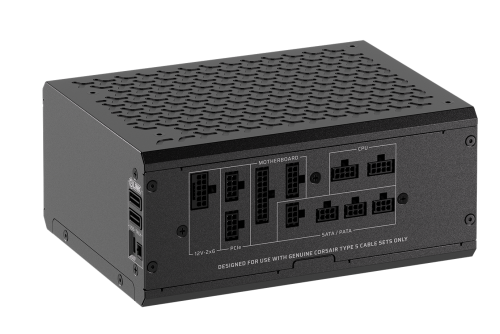 Corsair FUENTE ALIMENT. CORSAIR ICUE LINK HX1200I SHIFT 1200 WATT 80+ PLATINUM FULL MODULAR PCIE 5.1 ATX 3.1 CP-9020267-EU - imagen 2