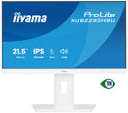 Iiyama MONITOR IYAMA PROLITE, 21,5 PULAGADS, 54,5 CM, IPS PANEL TECHNOLOGY LED, 1920X1080, 100 HZ, MATE BLANCA - imagen 2