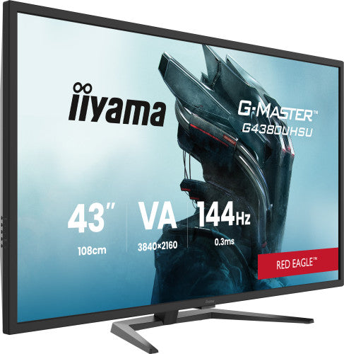 Iiyama MONITOR IIYAMA, 42,5 PULGADAS G-MASTER G4380UHSU-B1 PANTALLA PARA PC 108 CM 3840 x 2160 PIXELES 4K ULTRA HD LED NEGRO - imagen 1