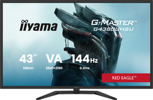 Iiyama MONITOR IIYAMA, 42,5 PULGADAS G-MASTER G4380UHSU-B1 PANTALLA PARA PC 108 CM 3840 x 2160 PIXELES 4K ULTRA HD LED NEGRO - imagen 2