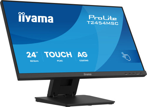 Iiyama MONITOR IIYAMA PROLITE T2454MSC-B1AG, 60,5 CM (23.8"), 1920 X 1080 PIXELES, FULL HD, LED, 4 MS, NEGRO - imagen 1