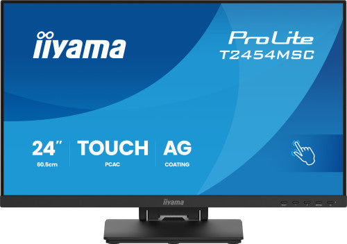 Iiyama MONITOR IIYAMA PROLITE T2454MSC-B1AG, 60,5 CM (23.8"), 1920 X 1080 PIXELES, FULL HD, LED, 4 MS, NEGRO - imagen 2