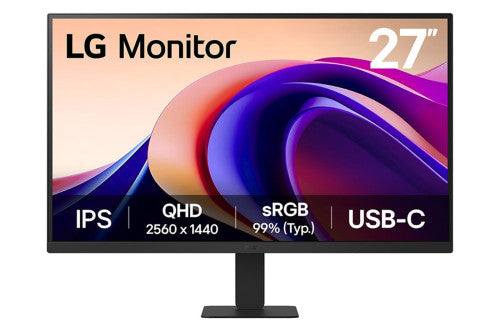 Imagen de LG 27'' QHD Monitor pantalla para PC 68,6 cm (27") 2560 x 1440 Pixeles Quad HD Negro