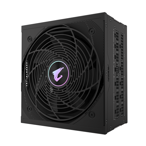 GIGABYTE AORUS ELITE P850W Fuente de Alimentación - PCIe 5.0, 80 PLUS Platinum, Diseño completamente modular, Ventilador de 120 mm, Compatible con ATX 3.0, Enchufe UE - imagen 2