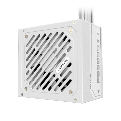 GIGABYTE P550SS ICE Fuente de Alimentación - PCIe 5.0, 80 PLUS Silver, Ventilador de 120 mm, Compatible con ATX 3.0, Enchufe EU - imagen 2