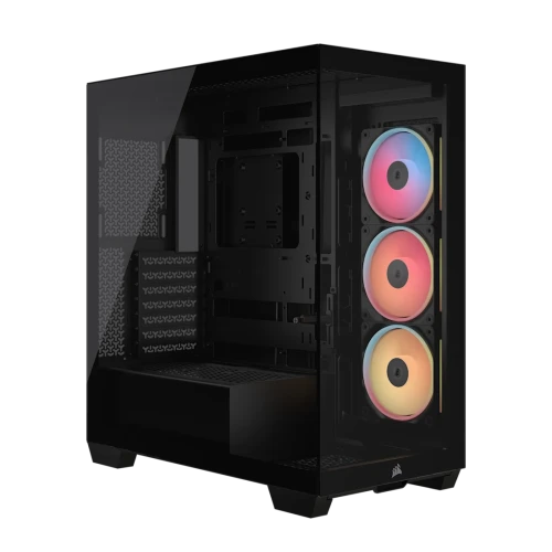 Corsair Midi Tower 3500X LXR LINK TG Negro