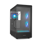 NOX Hummer NXHUMMERSIGNALBK carcasa de ordenador Midi Tower Negro - imagen 1