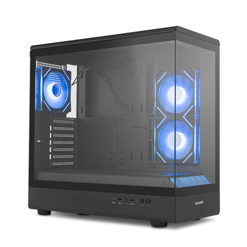 NOX Hummer NXHUMMERSIGNALBK carcasa de ordenador Midi Tower Negro - imagen 2