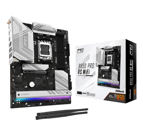 Asrock B850 Pro RS WiFi AMD B850 Zócalo AM5 ATX - imagen 1