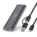 Ewent EW7060 caja para disco duro externo Caja externa para unidad de estado sólido (SSD) Gris Oscuro