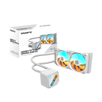 GIGABYTE GAMING 240 ICE Refrigeración Líquida para CPU - 2x120mm Ventiladores ARGB, mecanismo de enclavamiento deslizante, DAISY-CHAIN, Compatible con Intel LGA 1851 y AMD AM5 - imagen 1