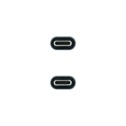 Nanocable Cable USB 3.2 Gen2x2 20Gbps 5A/100W 4K/60Hz USB-C/M-USB-C/M, 2 m - imagen 3
