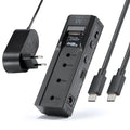 Ewent EW7065 caja para disco duro externo Carcasa de disco duro/SSD Negro 2.5/3.5"