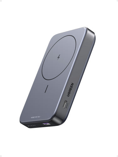 Ugreen 10000mAh Mini Powerbank Wireless 20W with MagSafe grey - imagen 1
