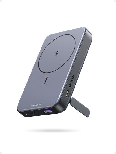 Ugreen 10000mAh Mini Powerbank Wireless 20W with MagSafe grey - imagen 3