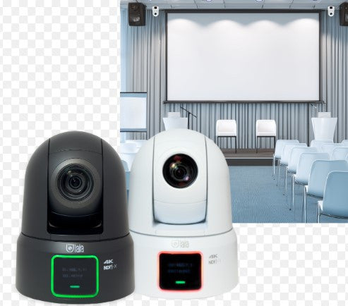 LAIA (PRC-425NW) BROADCASTER PRO 25X NDI 3G (WHITE) - CÁMARA PTZ, SENSOR SONY CMOS 1/1,8", 4KP60, LENTE CON ZOOM ÓPTICO 25X. USB 3.0, HDMI, SDI, LAN Y LICENCIA NDI. IA CON AUTOSEGUIMIENTO. TALLY. COLOR BLANCO 3 AÑOS DE GARANTÍA PRIME SUPPORT CON REEM