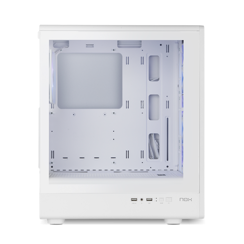 NOX Infinity IOTA Midi Tower Blanco - imagen 3