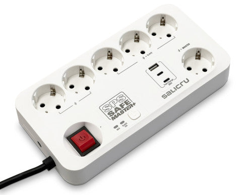 Imagen de Salicru SPS SAFE MASTER+ Blanco 6 salidas AC 230 V 1,4 m