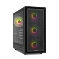 NOX Hummer Aero Midi Tower Negro - imagen 1