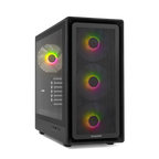 NOX Hummer Aero Midi Tower Negro - imagen 1