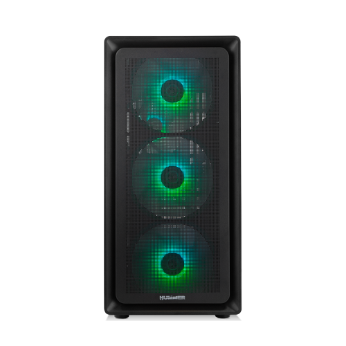 NOX Hummer Aero Midi Tower Negro - imagen 3