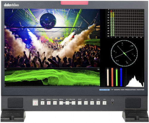 DataVideo TLM-170F pantalla para PC 43,2 cm (17") 1920 x 1080 Pixeles LCD Negro - imagen 1