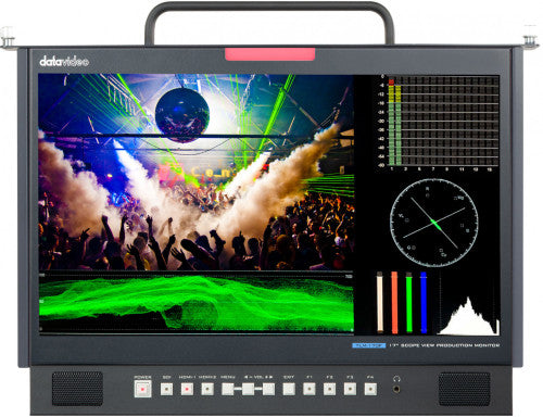 DataVideo TLM-170FM pantalla para PC 43,2 cm (17") 1920 x 1080 Pixeles LCD Negro - imagen 1