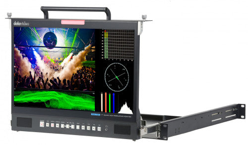 DataVideo TLM-170FM pantalla para PC 43,2 cm (17") 1920 x 1080 Pixeles LCD Negro - imagen 2