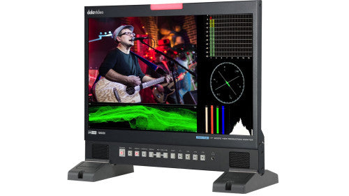 DataVideo TLM-170K pantalla para PC 43,2 cm (17") 3840 x 2160 Pixeles LCD Negro - imagen 2