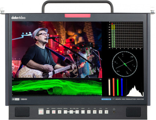 DataVideo TLM-170KM pantalla para PC 43,2 cm (17") 3840 x 2160 Pixeles LCD Negro - imagen 1
