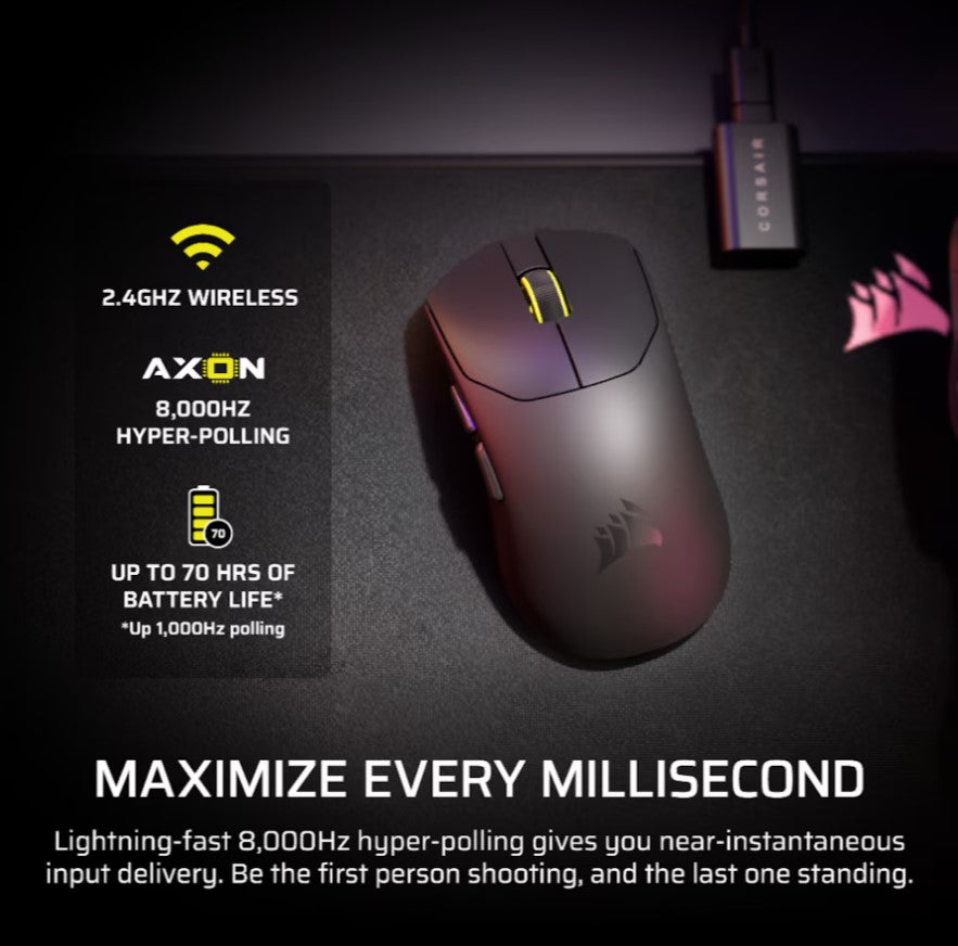 Corsair RATON CORSAIR SABRE V2 PRO NEGRO CH-931G000-WW - imagen 3
