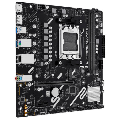 Asus PLACA ASUS PRIME A620AM-K,AMD,AM5,A620A,2DDR5,128GB,DP+HDMI,GBLAN,4SATA6+M.2,GBLAN,5USB3.2,MATX - imagen 3