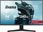 Iiyama MONITOR IIYAMA 24 PULGADAS RESOLUCIÓN FULL HD (1920X1080), PANEL IPS, 0,8 MS (MPRT), 165 HZ, BRILLO 250, CONTRASTE 1100:1, HDMI, DISPLAYPORT, USB HUB, ALTAVOCES 2 × 2W, FLICKER-FREE, LOW BLUE LIGHT, FREE SYNC, BLACK TUNER. - imagen 1