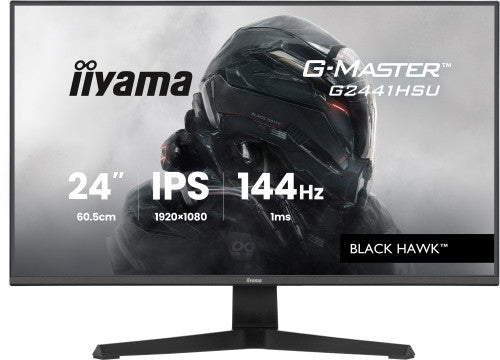 Iiyama MONITOR IIYAMA 24 PULGADAS RESOLUCION FULL HD (1920X1080), PANEL IPS, 1 MS (MPRT), 75 HZ, BRILLO 250, CONTRASTE 1000:1, HDMI, DISPLAYPORT, HUB USB, ALTAVOCES, FLICKER FREE, LOW BLUE LIGHT. - imagen 1