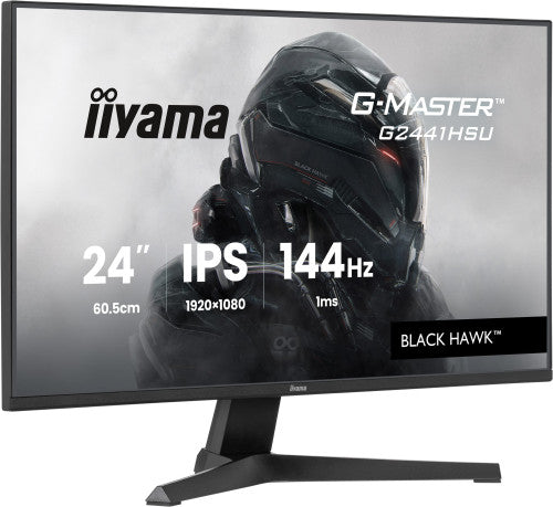 Iiyama MONITOR IIYAMA 24 PULGADAS RESOLUCION FULL HD (1920X1080), PANEL IPS, 1 MS (MPRT), 75 HZ, BRILLO 250, CONTRASTE 1000:1, HDMI, DISPLAYPORT, HUB USB, ALTAVOCES, FLICKER FREE, LOW BLUE LIGHT. - imagen 3