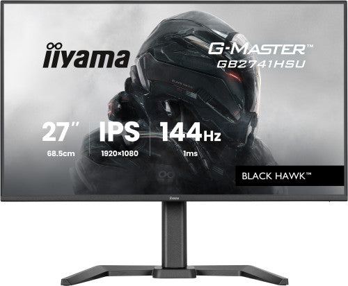 Iiyama MONITOR IIYAMA 27 PULGADAS RESOLUCIÓN WQHD (2560X1440), PANEL IPS, 5 MS, 70 HZ, BRILLO 350, CONTRASTE 1000:1, HDMI, DISPLAYPORT, DVI, USB HUB, ALTAVOCES, SOPORTE AJUSTABLE, FLICKER-FREE, LOW BLUE LIGHT. - imagen 1