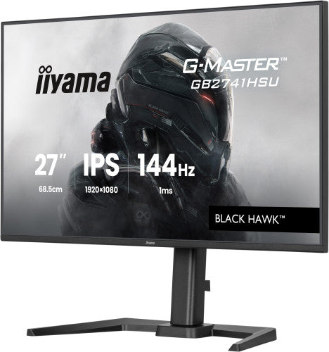 Iiyama MONITOR IIYAMA 27 PULGADAS RESOLUCIÓN WQHD (2560X1440), PANEL IPS, 5 MS, 70 HZ, BRILLO 350, CONTRASTE 1000:1, HDMI, DISPLAYPORT, DVI, USB HUB, ALTAVOCES, SOPORTE AJUSTABLE, FLICKER-FREE, LOW BLUE LIGHT. - imagen 3