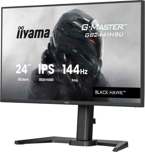 Iiyama MONITOR IIYAMA 24 PULGADAS RESOLUCIÓN FULL HD (1920X1080), PANEL IPS, 1 MS (MPRT), 100 HZ, BRILLO 250, CONTRASTE 1300:1, HDMI, DISPLAYPORT, USB HUB, ALTAVOCES, SOPORTE AJUSTABLE, FLICKER‑FREE, LOW BLUE LIGHT. - imagen 3