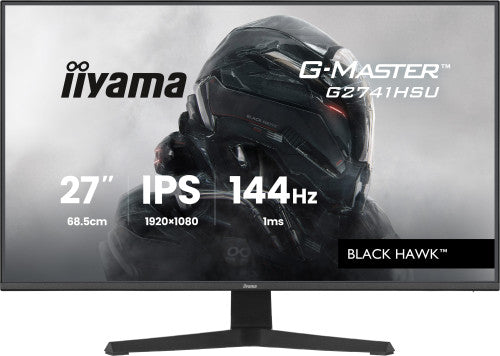 Iiyama MONITOR IIYAMA 27 PULGADAS RESOLUCION FULL HD (1920X1080), PANEL IPS, 1 MS (MPRT), 75 HZ, BRILLO 250, CONTRASTE 1000:1, HDMI, DISPLAYPORT, USB HUB, ALTAVOCES, FLICKER-FREE, LOW BLUE LIGHT, FREE SYNC, MODOS DE JUEGO PREDEFINIDOS Y PERSONALIZADOS - imagen 1