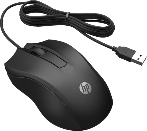 HP Ratón con cable 100 - imagen 2