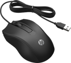 HP Ratón con cable 100 - imagen 2