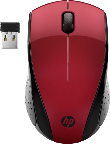 HP Ratón inalámbrico 220 (Rojo Ocaso) - imagen 1
