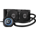 Corsair Nautilus 240 RS LCD Procesador Sistema de refrigeración líquida todo en uno 12 cm Negro 1 pieza(s)