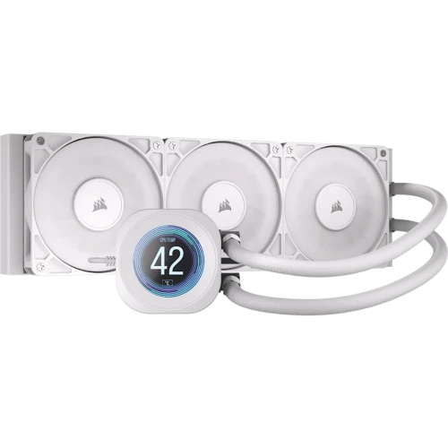 Corsair Nautilus 360 RS Procesador Sistema de refrigeración líquida todo en uno 12 cm Blanco