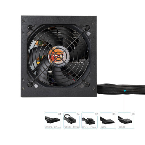 TooQ Fuente de alimentación ATX 850W APFC 80Plus Bronze - imagen 3