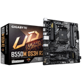 GIGABYTE B550M DS3H R2 Placa base - Procesadores AMD Ryzen 5000, VRM de 5+3 fases, hasta 4733 MHz DDR4 (O.C.), 1x M.2 PCIe 4.0 + 1x M.2 PCIe 3.0, LAN 1 GbE, USB 3.2 Gen 1 - imagen 1