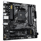 GIGABYTE B550M DS3H R2 Placa base - Procesadores AMD Ryzen 5000, VRM de 5+3 fases, hasta 4733 MHz DDR4 (O.C.), 1x M.2 PCIe 4.0 + 1x M.2 PCIe 3.0, LAN 1 GbE, USB 3.2 Gen 1 - imagen 3