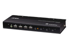 ATEN 4-PORT USB 4K HDMI KVMP SWITCH WITH USB PERIPHERAL SUPPORT - imagen 1