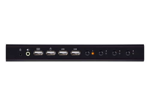ATEN 4-PORT USB 4K HDMI KVMP SWITCH WITH USB PERIPHERAL SUPPORT - imagen 2